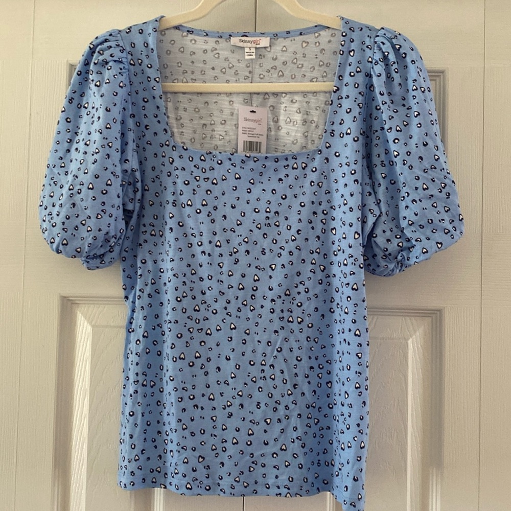 SkinnyGirl NWT Square Neck Top